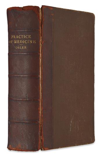 OSLER, WILLIAM, Sir.  The Principles and Practice of Medicine.  1892